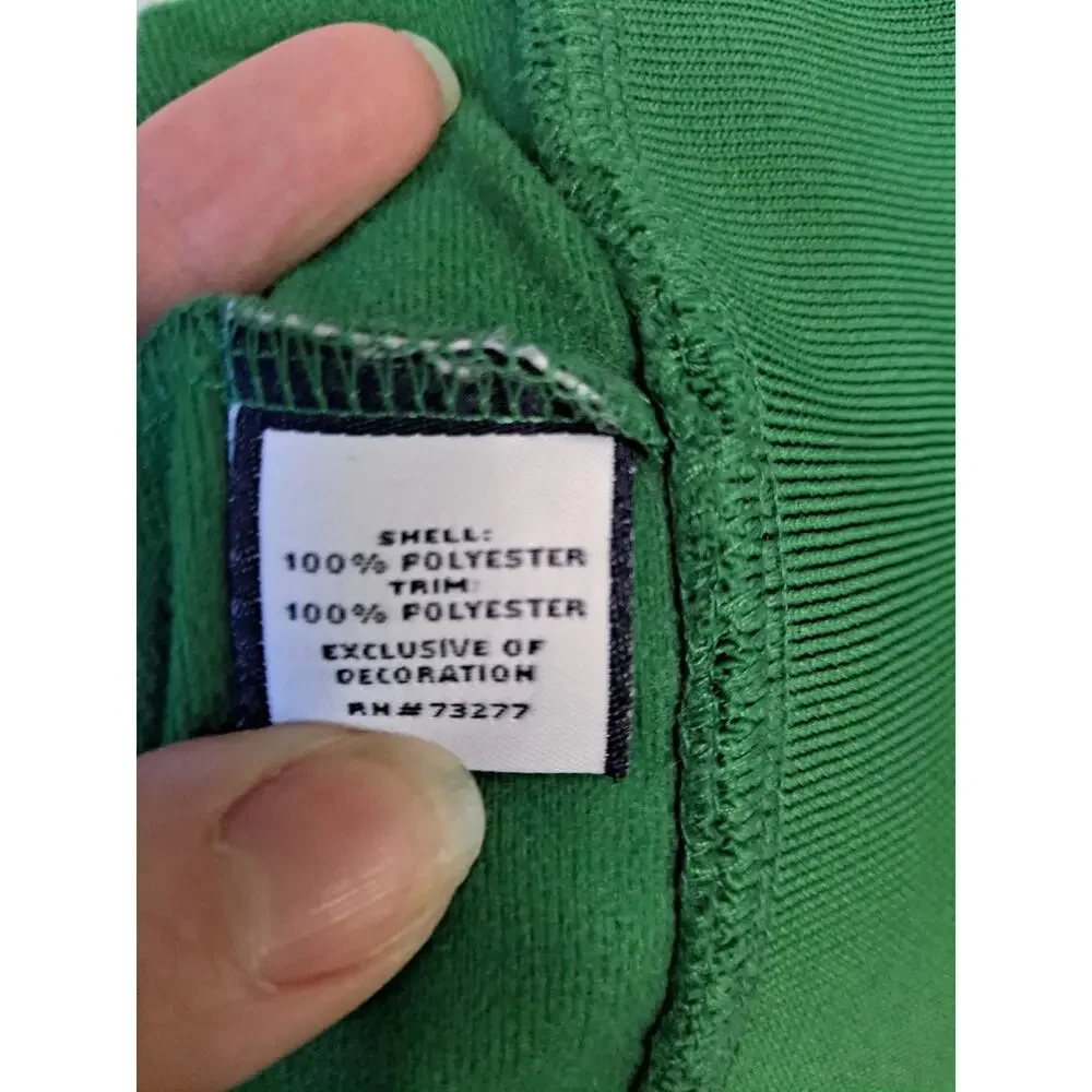 Fila Sport Green and‎ White Italia Track Jacket Size Large